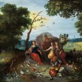 What are the 4 elements of a landscape?