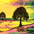 Which landscape is abstract?
