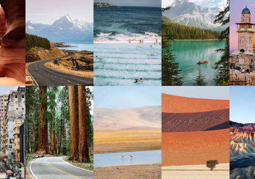 What are 5 different landscapes?
