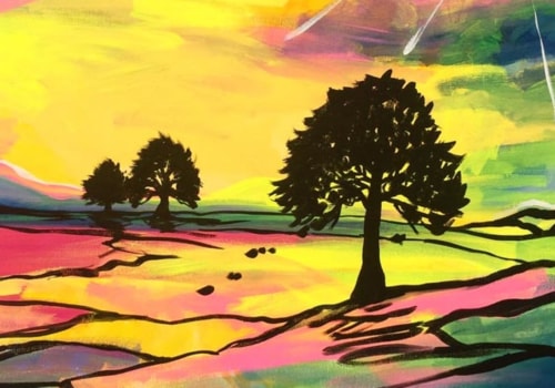 Which landscape is abstract?